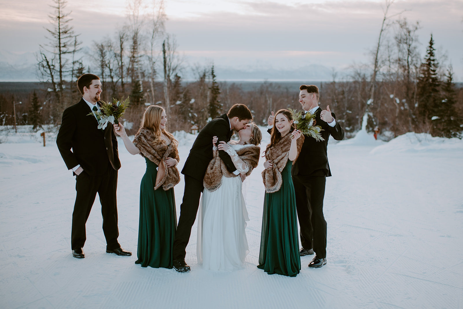 Winter Wedding in Alaska
