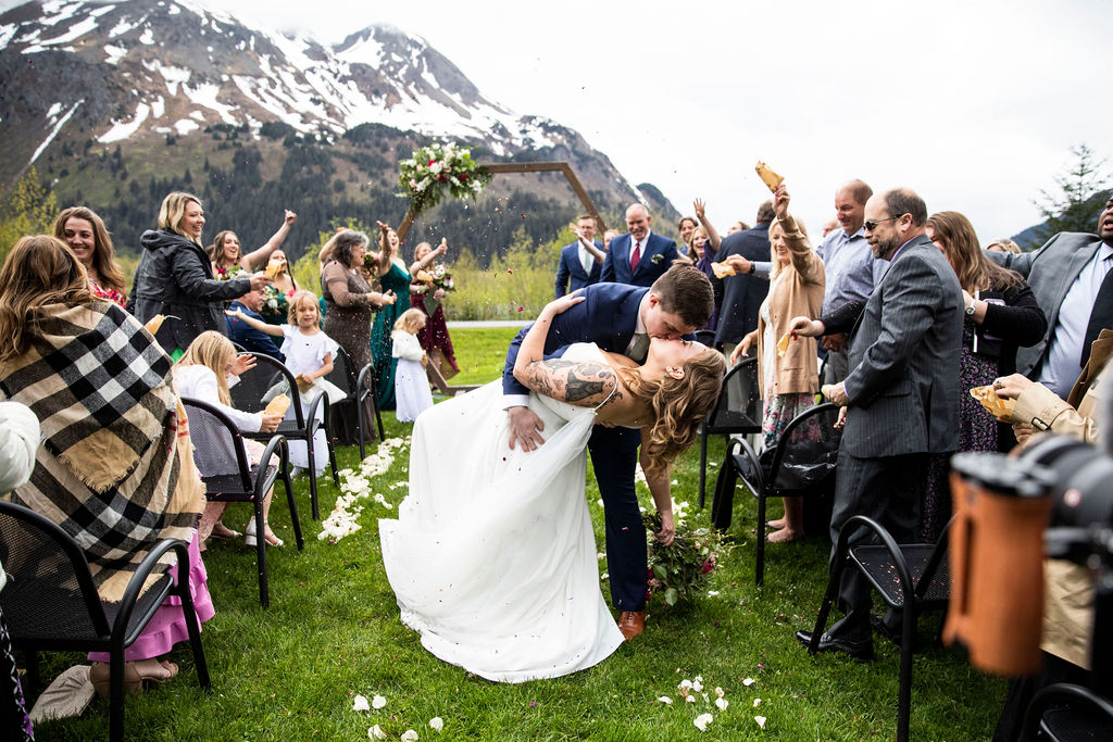 Wedding Ceremony in Alaska Wedding Photography 