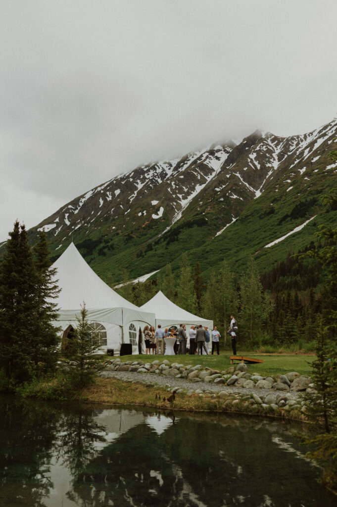 the inn at tern lake alaska wedding venue