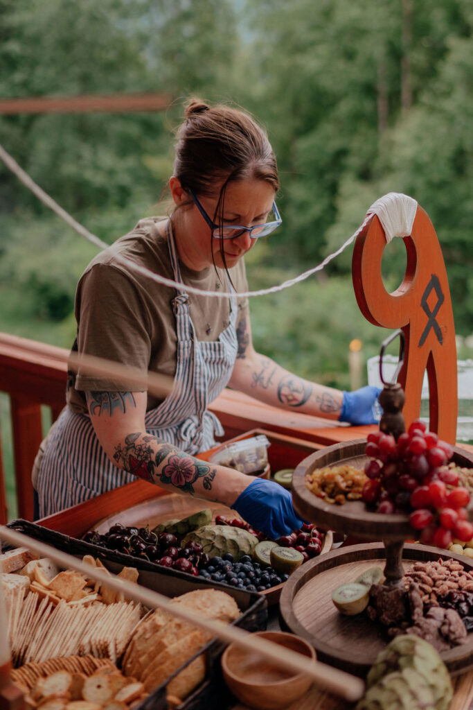 alaska wedding catering