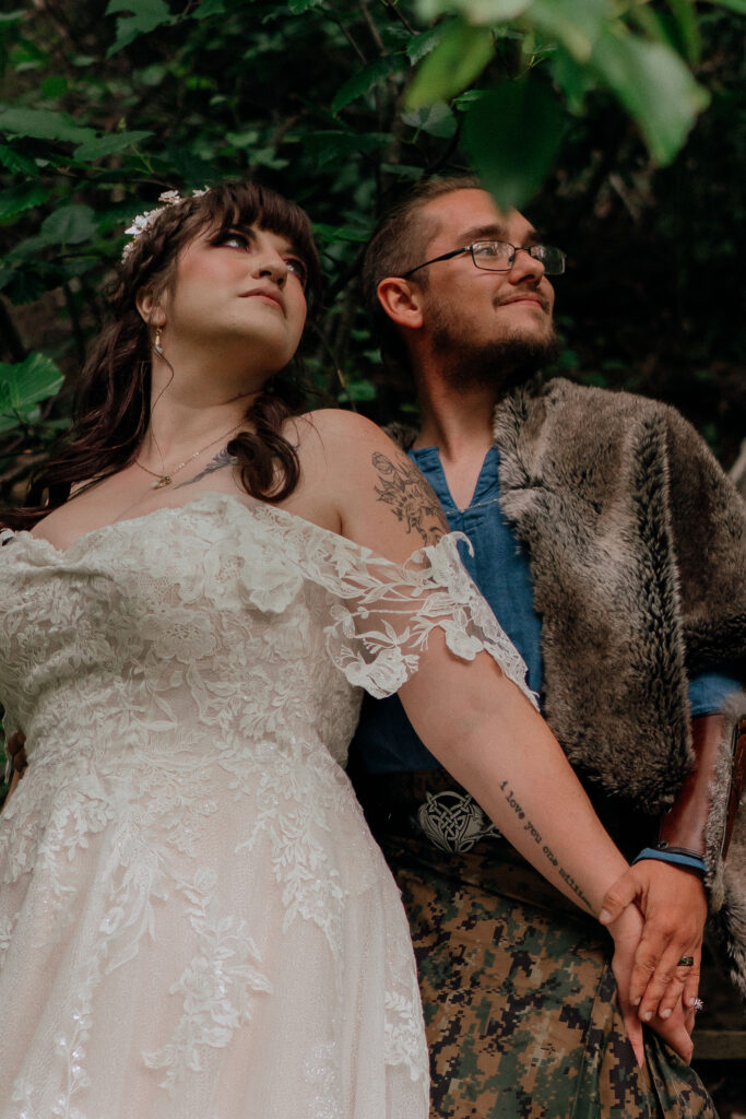 alaska bride and groom 